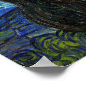 De Sterrennacht (1889) Poster (Hoek)