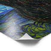 De Sterrennacht (1889) van Vincent Van Gogh. Foto Afdruk (Hoek)