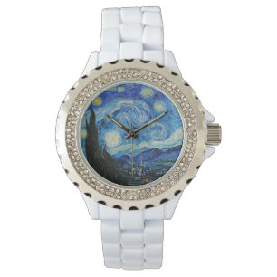 De Sterrennacht (1889) van Vincent Van Gogh Horloge