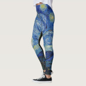 De Sterrennacht, 1889, van Vincent van Gogh Leggings (Links)