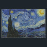 De Sterrennacht 1889 Vincent van Gogh Briefpapier<br><div class="desc">De Sterrennacht 1889 Vincent van Gogh</div>