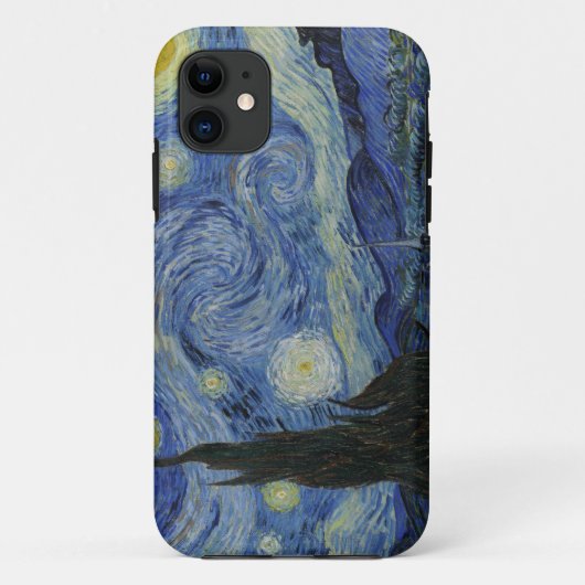 De Sterrennacht 1889 Vincent van Gogh Case-Mate iPhone Case (Achterkant)