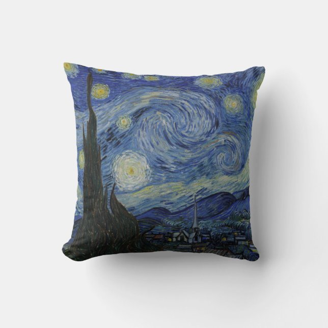 De Sterrennacht American MoJo Pillow Kussen (Voorkant)