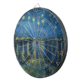 De sterrennacht boven de Rhône (door van Gogh) Dartbord (Voorkant Rechts)