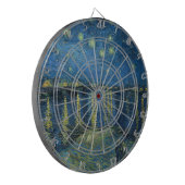 De sterrennacht boven de Rhône (door van Gogh) Dartbord (Voorkant Links)