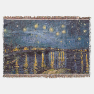 De sterrennacht boven de Rhône van Vincent Van Gog Deken