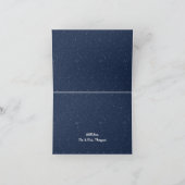 De Sterrennacht bruiloft Collectie - Bedankkaart (Binnen)