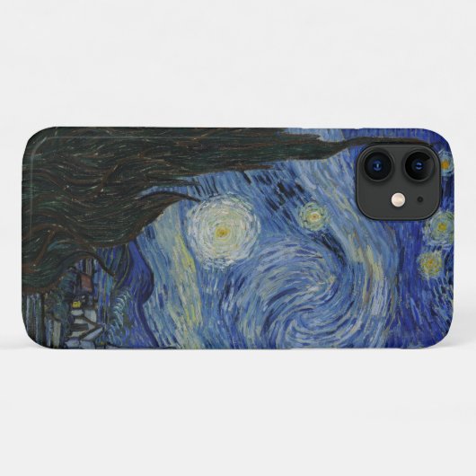 De Sterrennacht Case-Mate iPhone Case (Achterkant (horizontaal))