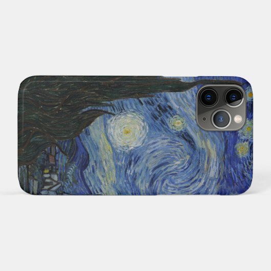 De Sterrennacht Case-Mate iPhone Case (Achterkant (horizontaal))