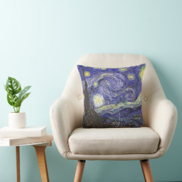 De sterrennacht door Vincent van Gogh Kussen