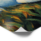 De sterrennacht - Grote Pyreneeën Puppy Dog 002 - Perfect Poster (Hoek)