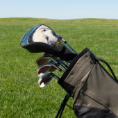 De sterrennacht - Grote Pyreneeën Puppy Dog 003 - Golfheadcover (Insitu)