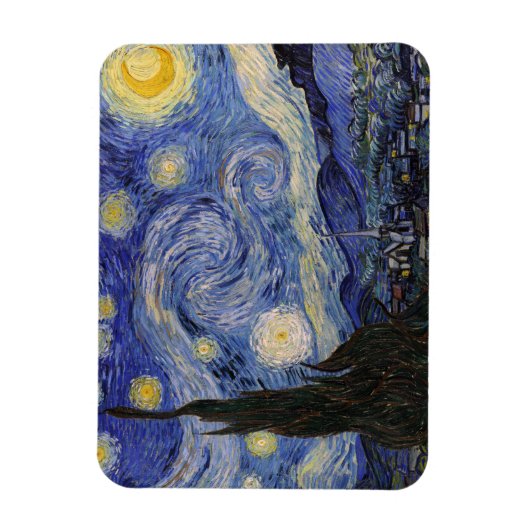 De Sterrennacht Magneet (Verticaal)