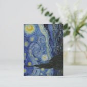 De Sterrennacht, olieverfschilderij, Vincent van G Briefkaart (Staand voorkant)