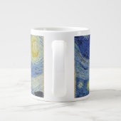 De Sterrennacht, olieverfschilderij, Vincent van G Grote Koffiekop (Achterkant)