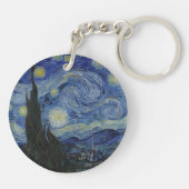 De Sterrennacht, olieverfschilderij, Vincent van G Sleutelhanger (Achterkant)
