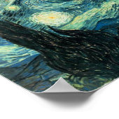 De Sterrennacht Poster (Hoek)