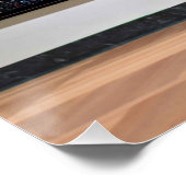 De Sterrennacht schreeuwt. Perfect Poster (Hoek)