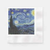 De Sterrennacht Servet (Voorkant)