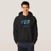 De Sterrennacht Tee Shirts, Cool Vincent Van Gogh Hoodie (Voorkant volledig)