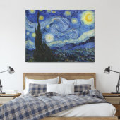 De Sterrennacht - Van Gogh (1888) Canvas Afdruk (Insitu (Slaapkamer))