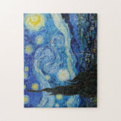 De Sterrennacht Van Gogh Art print Legpuzzel (Verticaal)