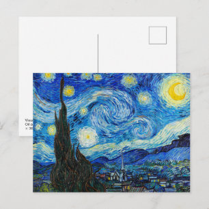 De sterrennacht Van Gogh Briefkaart