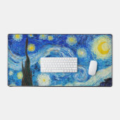 De Sterrennacht | Van Gogh | Bureaumat (Keyboard & Muis)
