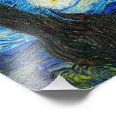 De Sterrennacht | Van Gogh | Foto Afdruk (Hoek)