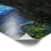 De Sterrennacht - Van Gogh Foto Afdruk (Hoek)