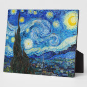 De Sterrennacht | Van Gogh | Fotoplaat (Zijkant)