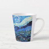 De Sterrennacht Van Gogh Latte Coffee-Mok Latte Mok (Rechts)