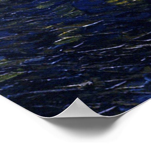 De Sterrennacht van Gogh Poster (Hoek)