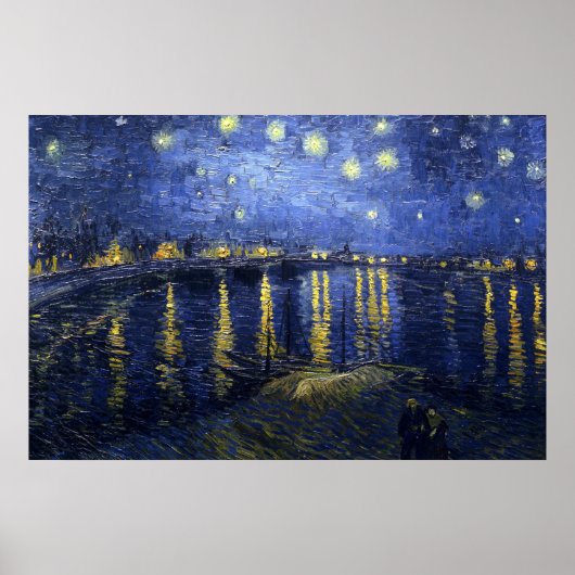 De Sterrennacht van Gogh Poster (Voorkant)