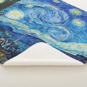 De Sterrennacht | Van Gogh | Sherpa Deken (3/4)