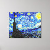 DE STERRENNACHT VAN GOGH WRAPPED CANVAS ART PRINT (Voorkant)