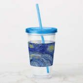 De Sterrennacht van Van Gogh Acryl Drinkbeker (Links)