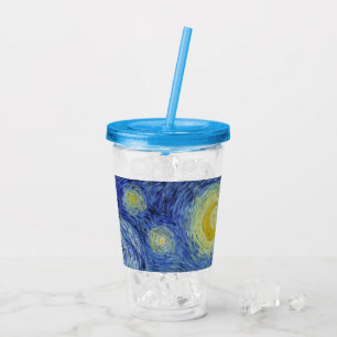 De Sterrennacht van Van Gogh Acryl Drinkbeker