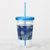 De Sterrennacht van Van Gogh Acryl Drinkbeker (Voorkant)