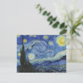 De Sterrennacht van Van Gogh Briefkaart (Staand voorkant)