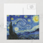 De Sterrennacht van Van Gogh Briefkaart (Voorkant / Achterkant)