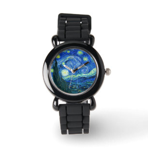 De sterrennacht van Van Gogh Horloge