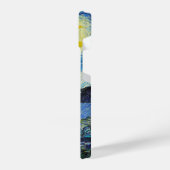 De Sterrennacht van Van Gogh -  iPhone Hoesje (Linkerkant)