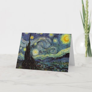 De sterrennacht van van Gogh Kaart