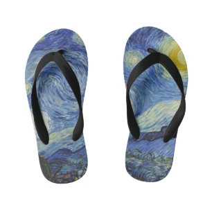 De Sterrennacht van Van Gogh Kinder Teenslippers