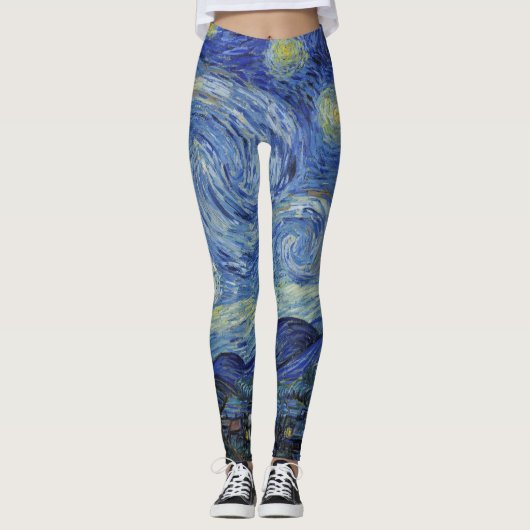 De Sterrennacht van Van Gogh Leggings (Voorkant)