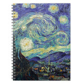 De sterrennacht van Van Gogh Notitieboek (Voorkant)