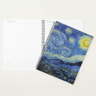De Sterrennacht van Van Gogh Planner