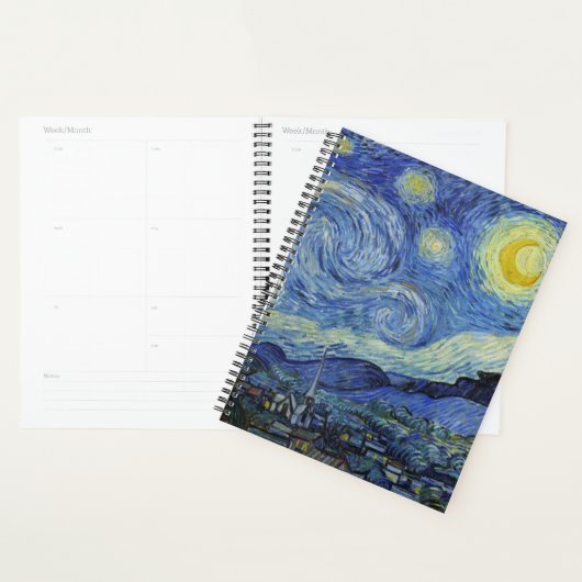 De Sterrennacht van Van Gogh Planner (Display)