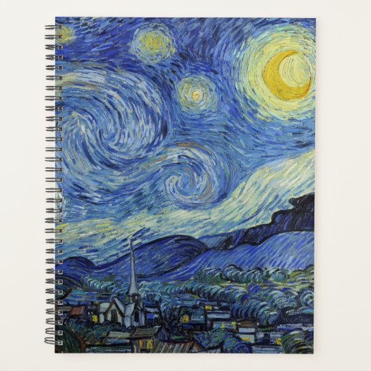 De Sterrennacht van Van Gogh Planner (Voorkant)